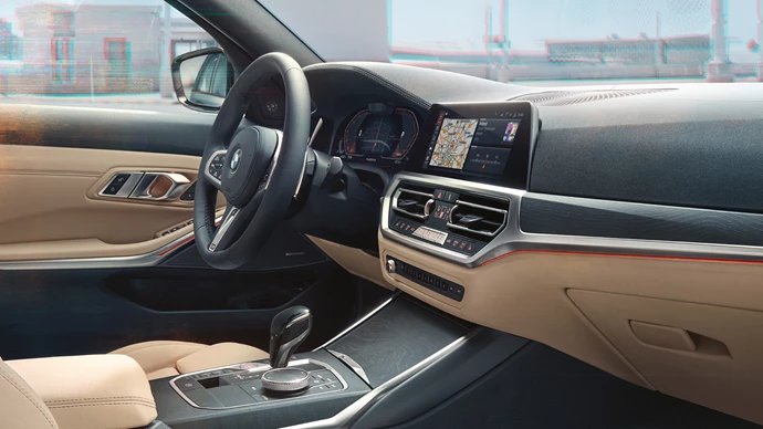 Bmw Serie 3 Touring Ripresa Del Cockpit Visto Yyth