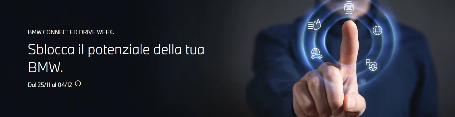 BMW Connected Drive Week Fascia